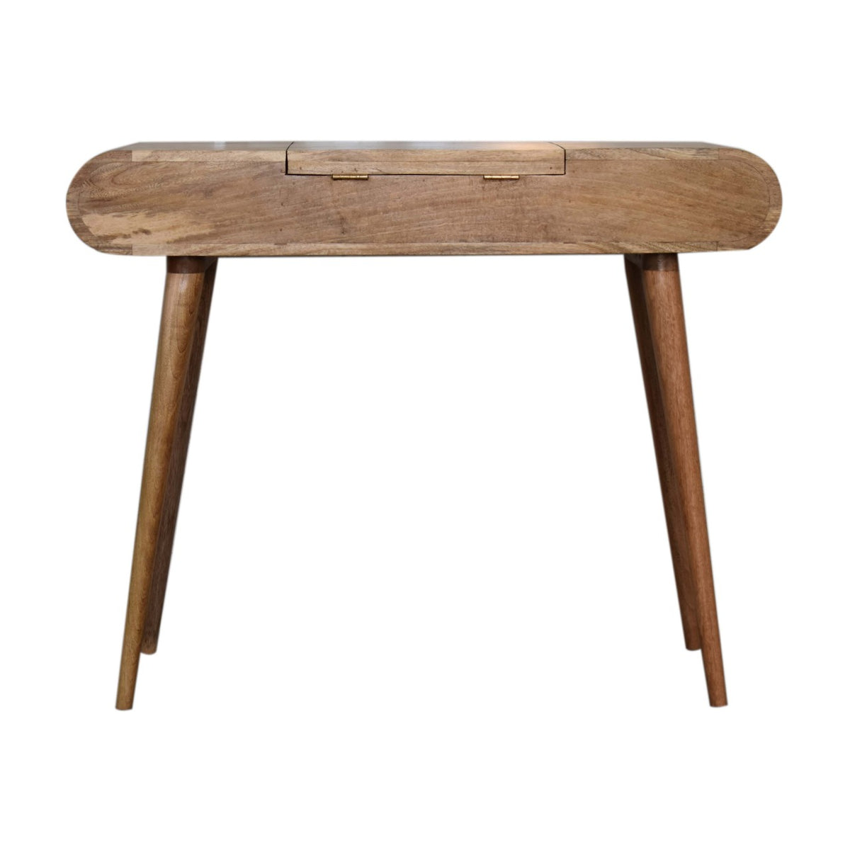 Elara Rounded Mango Wood Dressing Table