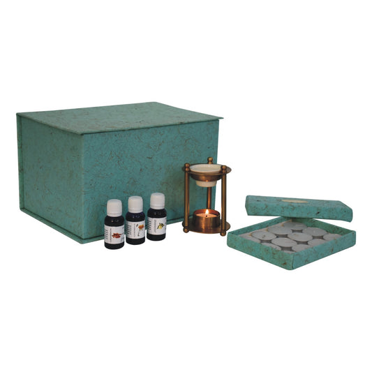 Brass- Antique- Burner- Set 