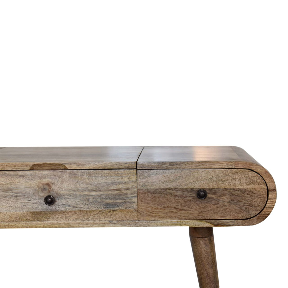 Elara Rounded Mango Wood Dressing Table