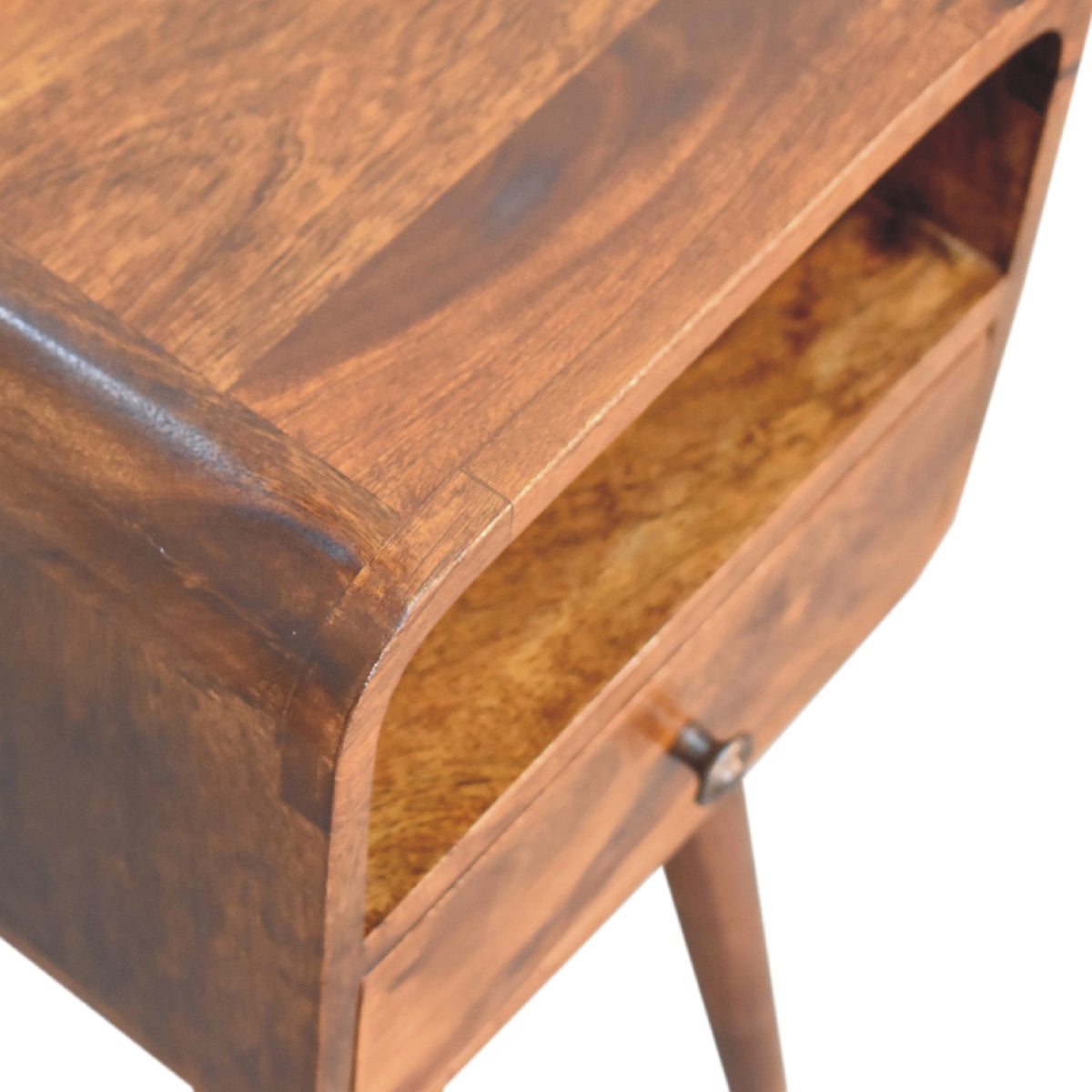 Marlow Mini Curved Bedside Table