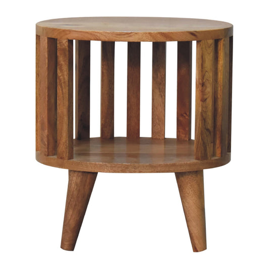 Ariella Compact Mango Wood Bedside Table