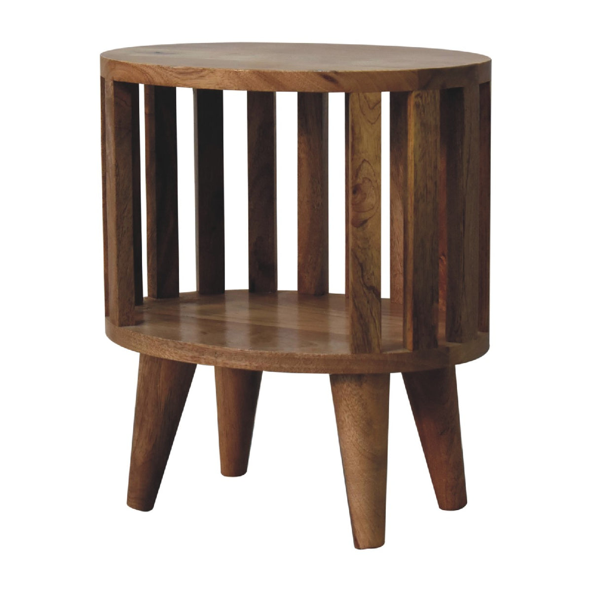 Ariella Compact Mango Wood Bedside Table
