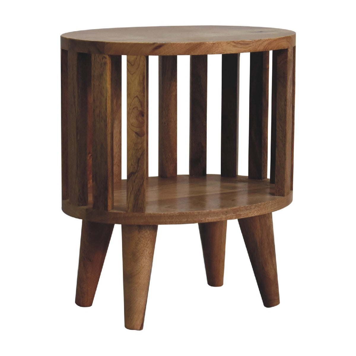 Ariella Compact Mango Wood Bedside Table