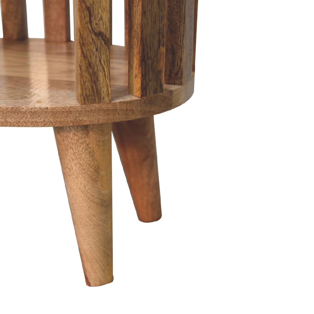 Ariella Compact Mango Wood Bedside Table