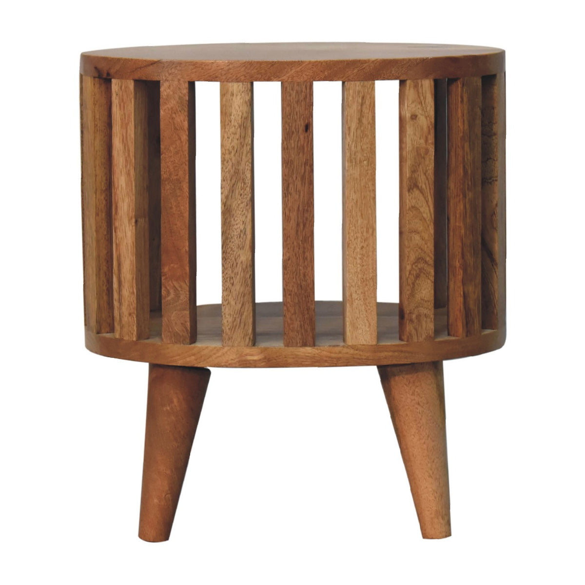 Ariella Compact Mango Wood Bedside Table