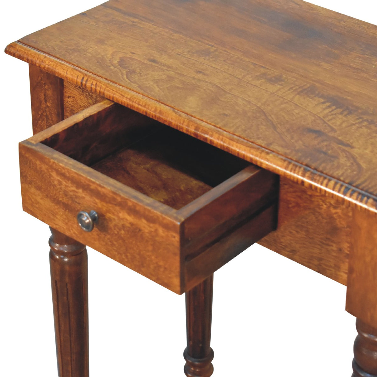 Ashbourne Solid Mango Wood Writing Desk
