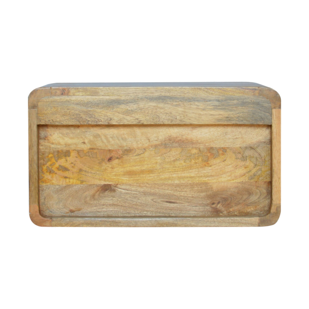 Solis Floating Mango Wood Bedside Table